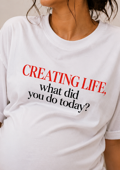 Creating Life | Oversized Classic T-Shirt