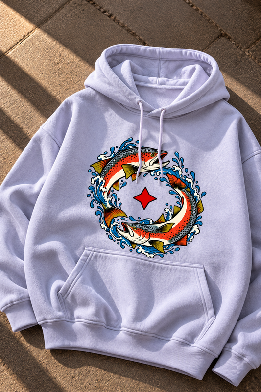 Dead Fishes | Unisex Oversized Hoodie