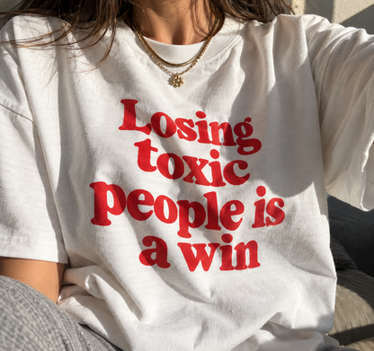 Losing Toxic People | Unisex Oversized Classic T-Shirt