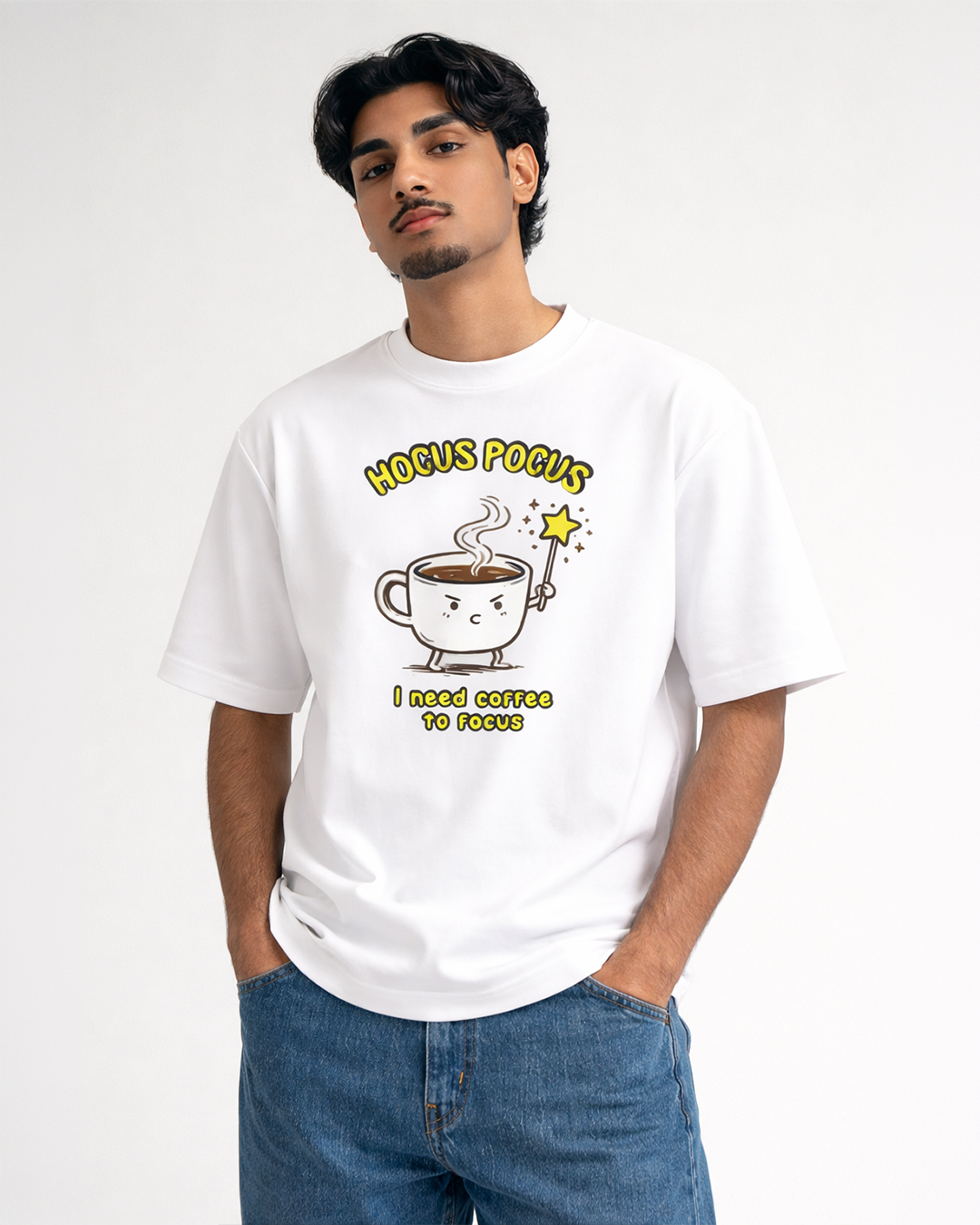 Hocus Pocus Focus | Unisex Oversized T-Shirt