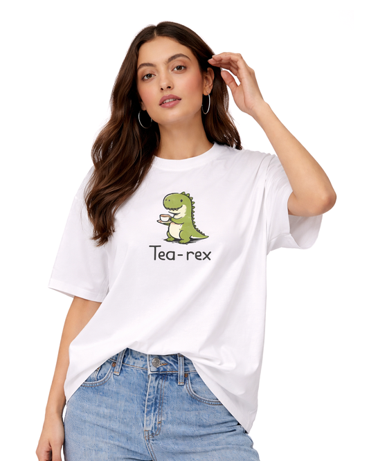 Tea-Rex | Unisex Oversized Classic T-Shirt