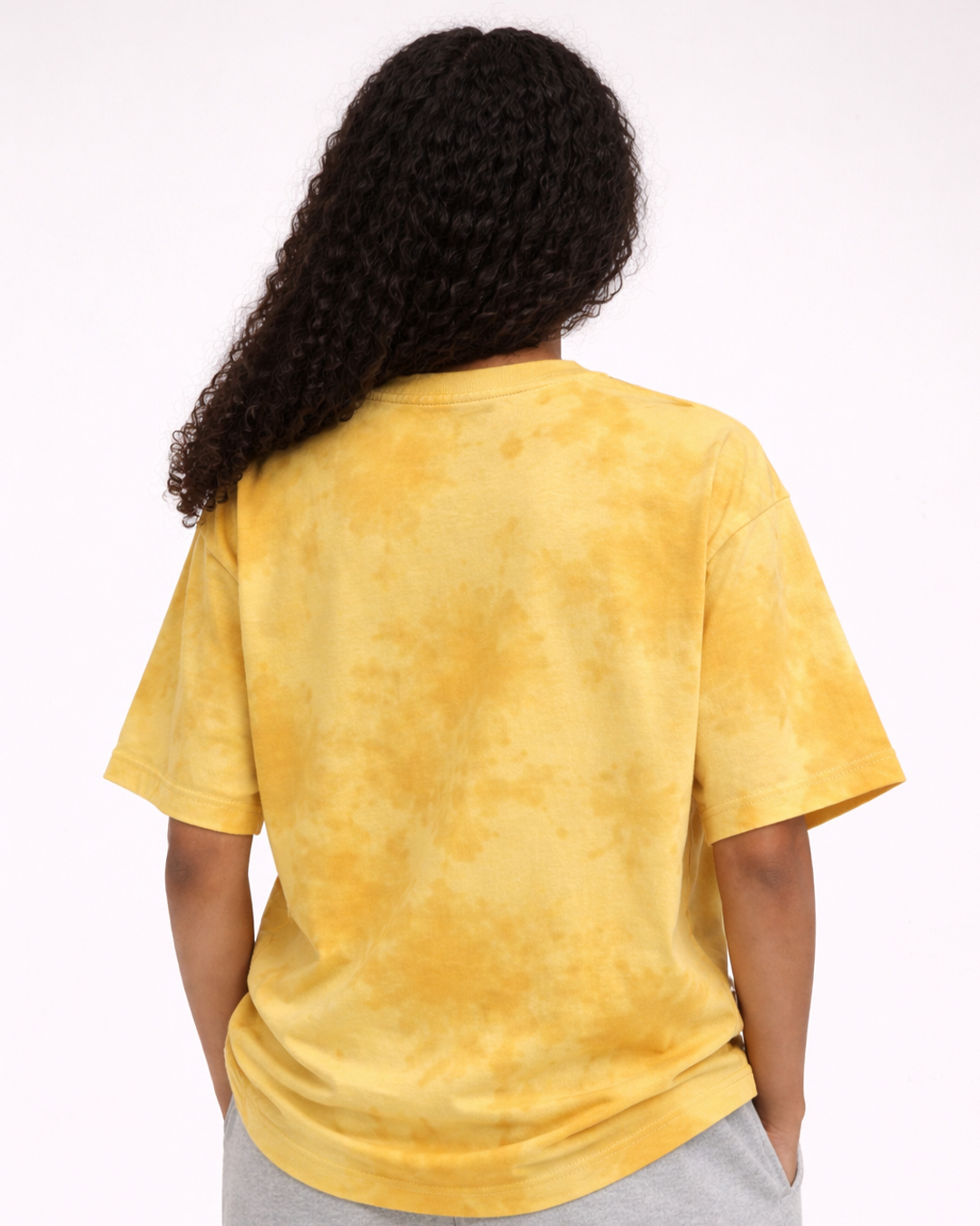 Blood Group Tea+ | Unisex Tie Dye Oversized T-Shirt