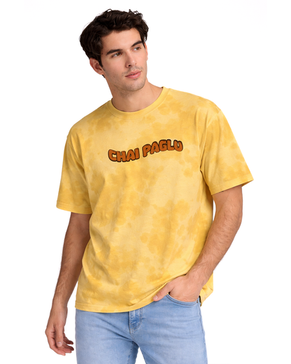 Chai Paglu | Unisex Tie Dye Oversized T-Shirt