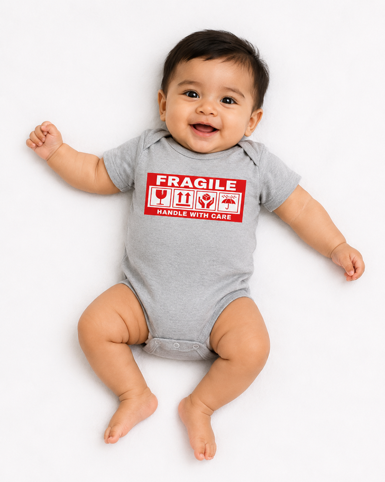 Fragile | Unisex Kids Rompers