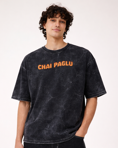 Chai Paglu | Unisex Tie Dye Oversized T-Shirt