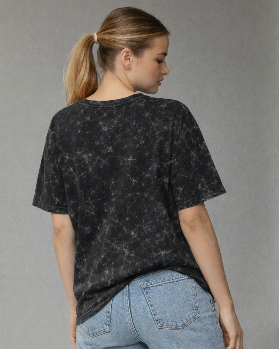 Mommy | Acid Washed Oversized Tee