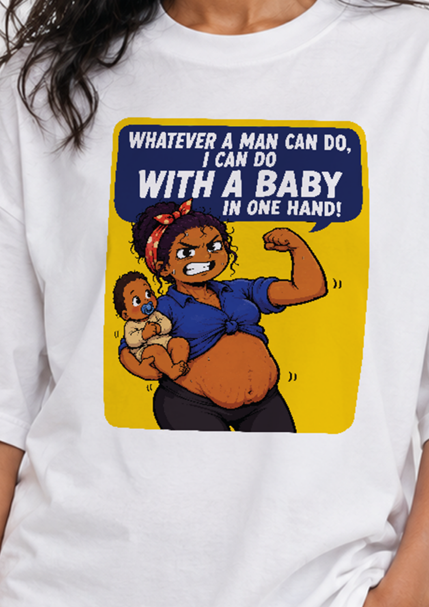I Can Do with Baby |  Oversized Standard T-Shirt