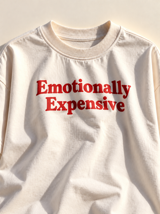 Emotionally Expensive | Unisex Oversized Classic T-Shirt