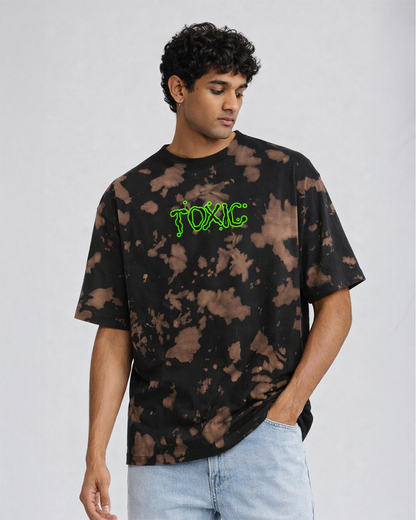 Toxic | Unisex Tie Dye Oversized T-Shirt