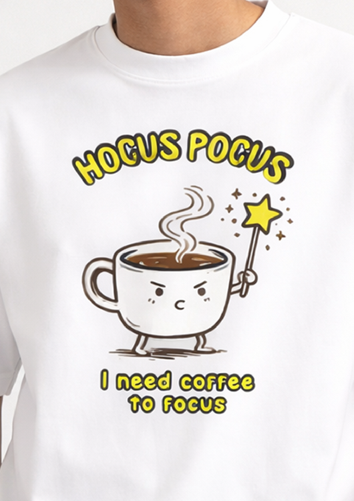Hocus Pocus Focus | Unisex Oversized T-Shirt