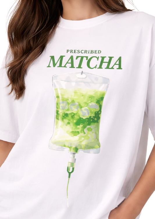 Prescribed Matcha | Unisex Oversized Classic T-Shirt