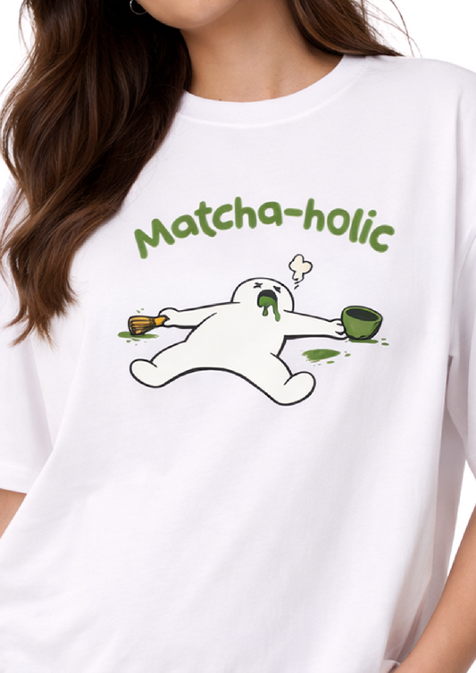 Matcha-Holic | Unisex Oversized T-Shirt