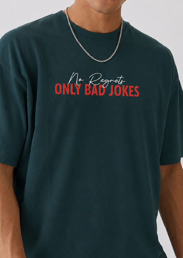 Only Bad Jokes | Oversized T-Shirt
