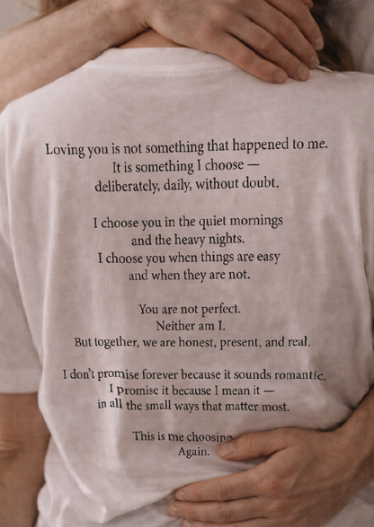 Letter To My Lover | Unisex Oversized Classic T-Shirt