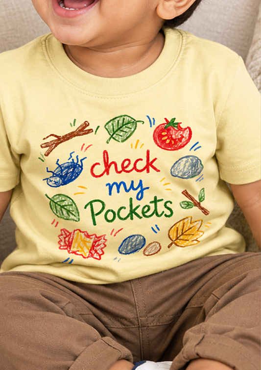 Pockets | Unisex Crew Neck T-Shirt