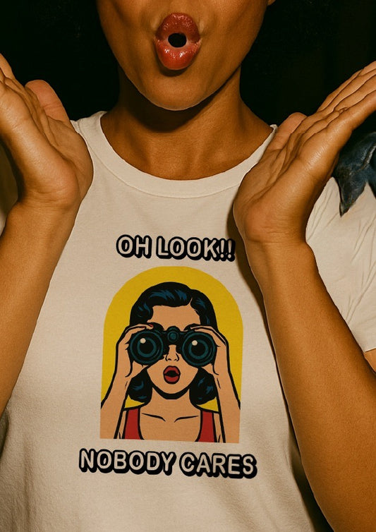 Nobody Cares | Unisex Stretch T-shirt