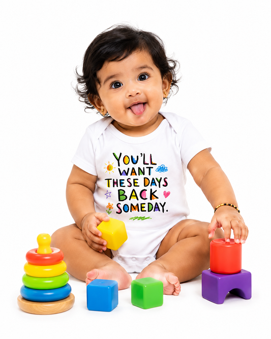 Want Days Back | Unisex Kids Rompers
