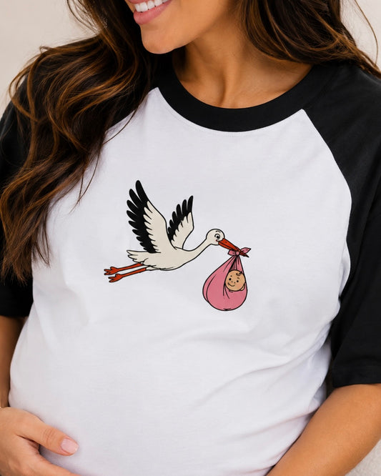 Baby On The Way | Unisex Oversized Raglan