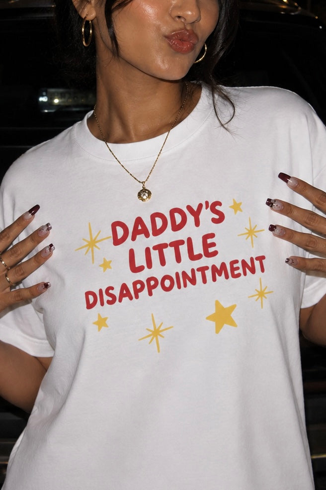 Daddy's Lil Disappointment | Unisex Oversized Classic T-Shirt