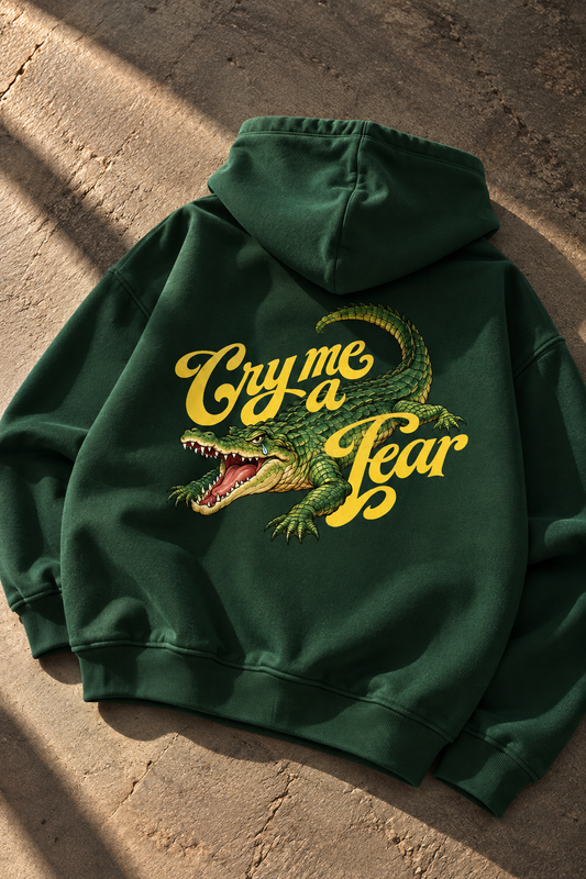 Crocodile Tears | Unisex Oversized Hoodie