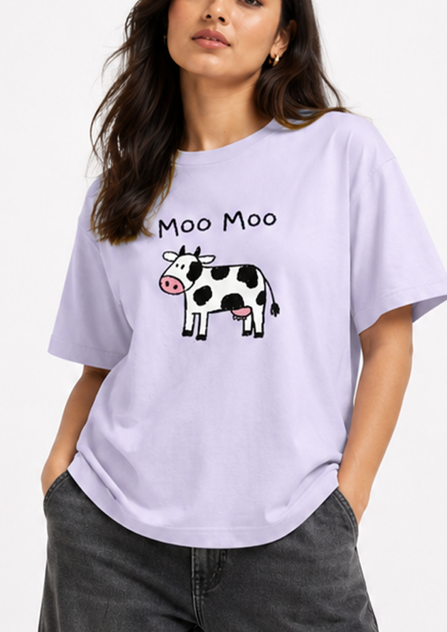 Moomoo | Oversized Standard T-Shirt