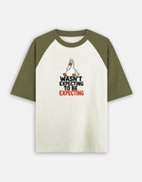Olive Green off white